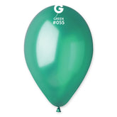 Globo 12” GM110 Verde Met. "Verde 055" 100uds